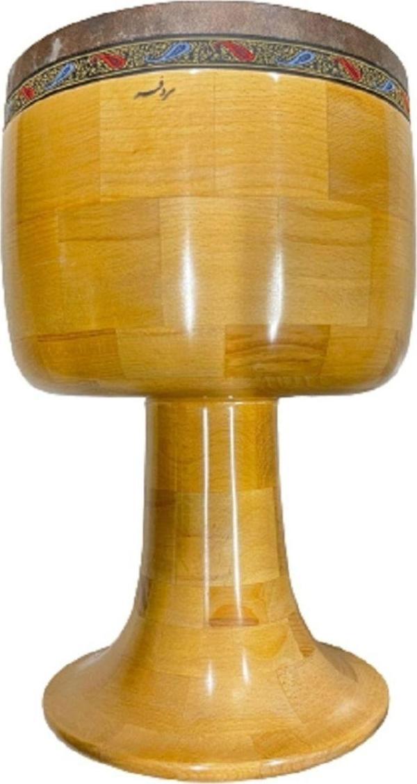 Bade Müzik Hakiki Iran Tombak Tonbak Zarb Darbuka Üst Kalite Kılıflı - Image 1