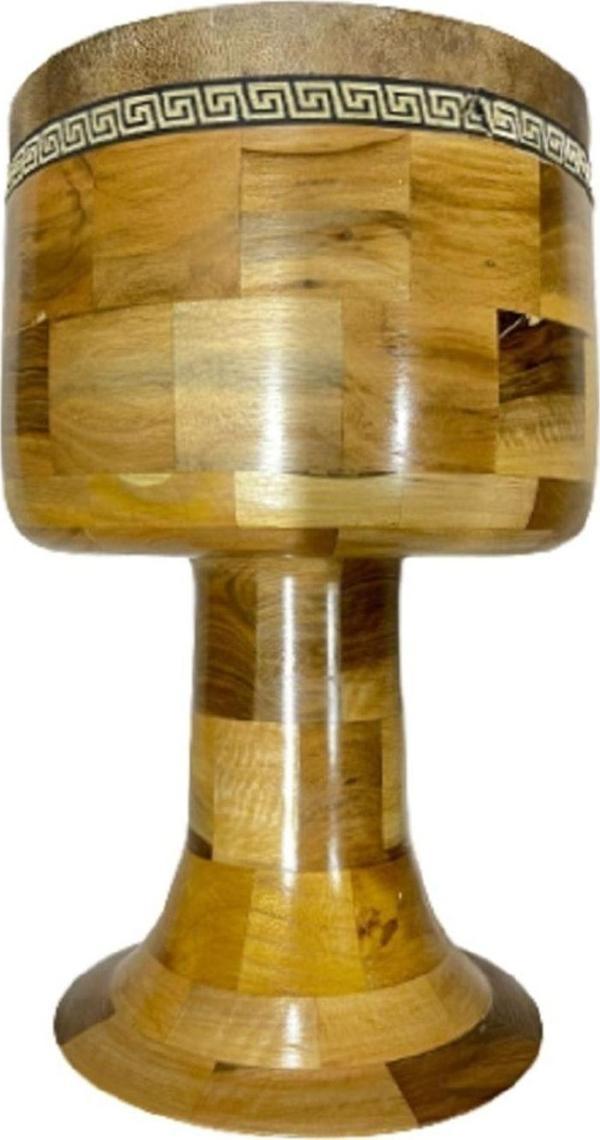 Bade Müzik Hakiki Iran Tombak, Tonbak, Zarb Darbuka Üst Kalite Kılıflı - Image 1