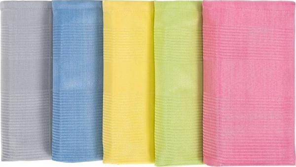 Dotamess 5'Li Mikrofiber Temizlik Bezi 42X70 Cm Polyamid Cam Mutfak Ayna Tv Masa Musluk Fırın Temizleme Bezi - Image 1