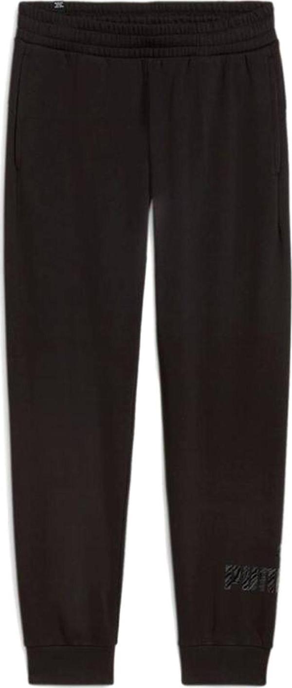 681496-01 Puma Ess+ Anımal Pants Fl Kadın Eşofman Altı Siyah - Image 1