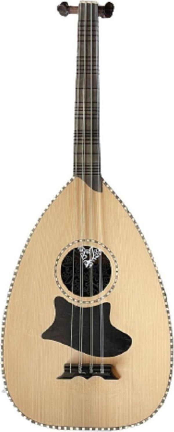 Bade Müzik Lavta, Türk Lavtası Ceviz - Maun Tekne - Image 1