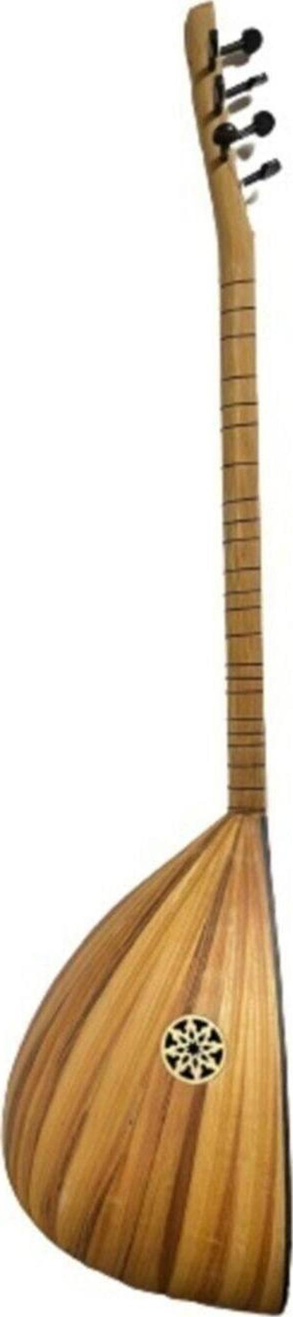 Bade Müzik Uzun Sap Bağlama Karaağaç Siyah Kapak Eğitimlik Öğrenci - Image 1