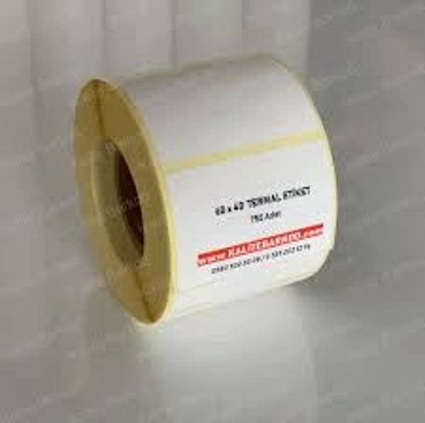 TERMAL BARKOD ETİKETİ 40X60 1000 ADET - Image 1