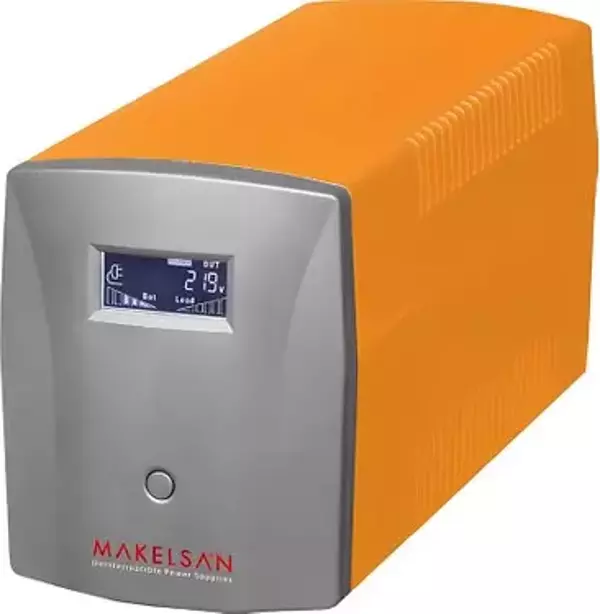 Makelsan Lion 1200 VA Line Interactive Lcd Ekran 2-7Ah Akü - Image 1