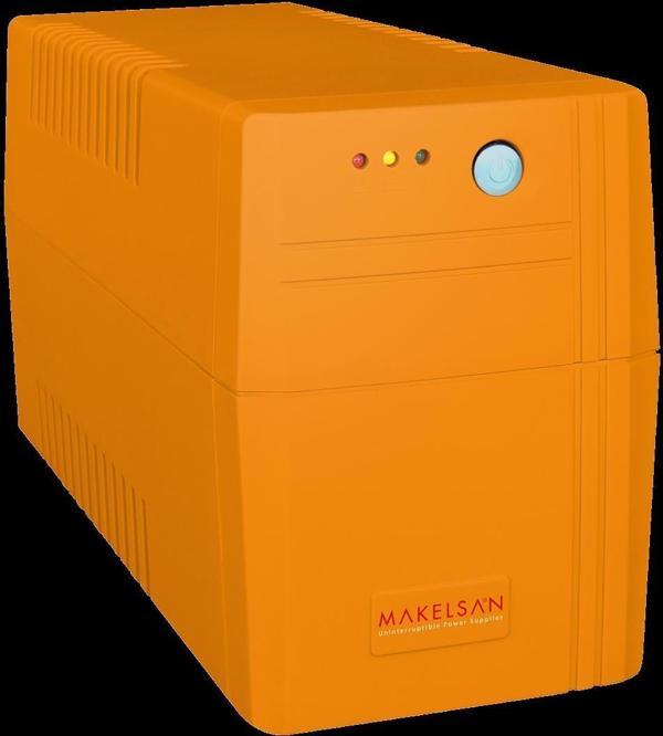 Makelsan Lion X 650 VA Line Interactive Ups 1-7Ah Akü - Image 1
