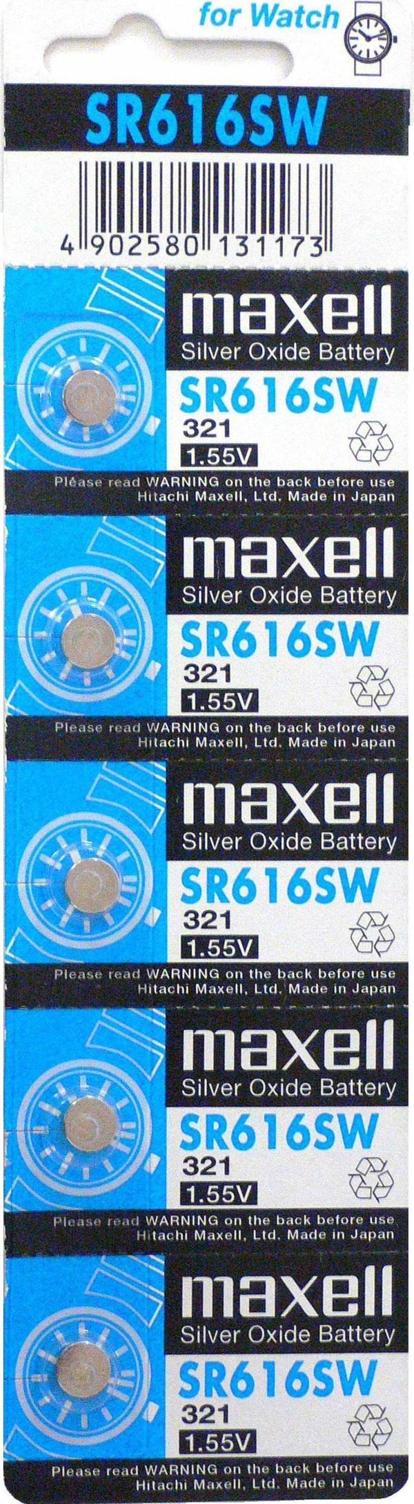 Maxell Sr-616Sw-321 10lu Paket Pil - Image 1