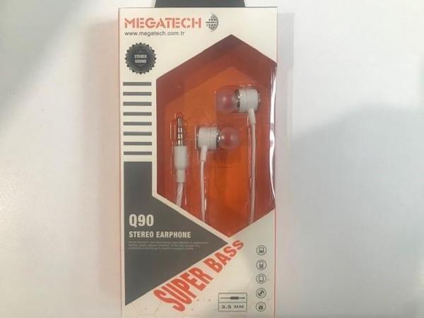 Megatech Q90 Beyaz Mikrofonlu Kulaklık - Image 1