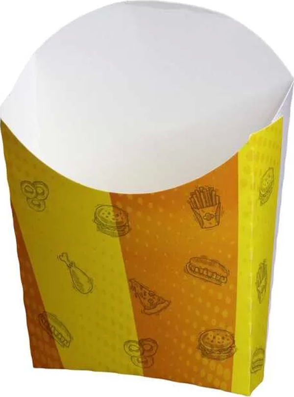 Kızarmış Patates Kutusu (Lüks) Büyük - 70 Adet - Image 1