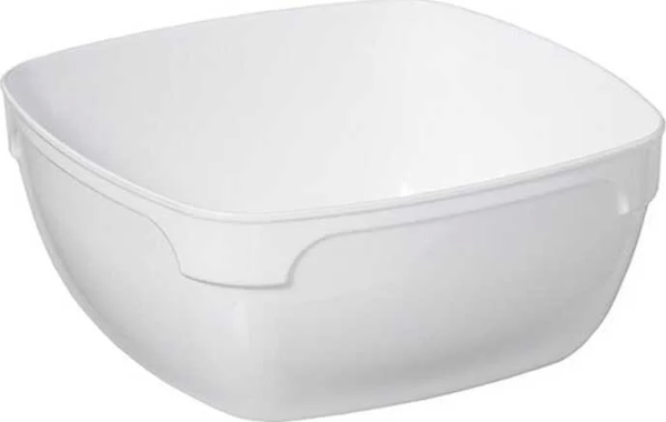 Kristal Kare Kase Beyaz 300 ml - 12 Adet - Image 1