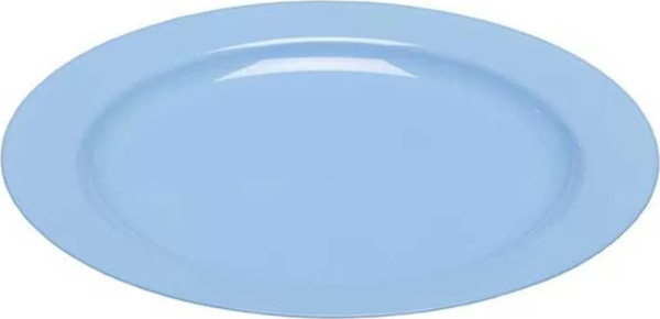 Plastik Mavi Tabak 26 cm - 10 Adet - Image 1