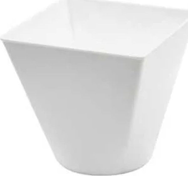 Plastik Mini Kap Beyaz 60 cc - 25 Adet - Image 1