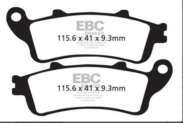 Ebc Fren Balatası Sfa281 Foresıght 250 Fjs 400 600 Sılverwıng En-650 135 - Image 1