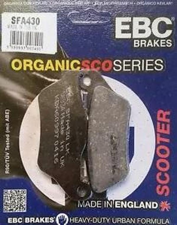 Ebc Fren Balatası Sfa430 Yamaha Xp 250 R/v X-max 05-13 F Yp 250r X-max 05-09 F 250 X-cıty 08 F Gold  - Image 1