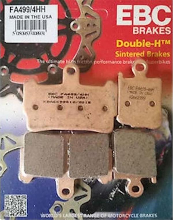 Ebc Fren Balatası Sinter Fa499/4hh Honda Vfr1200f Fa Faa Fad 10-17 - Image 1