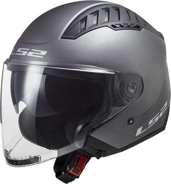 Ls2 Copter 2 Yarım Kask Mat Tıtanıum SMALL - Image 1