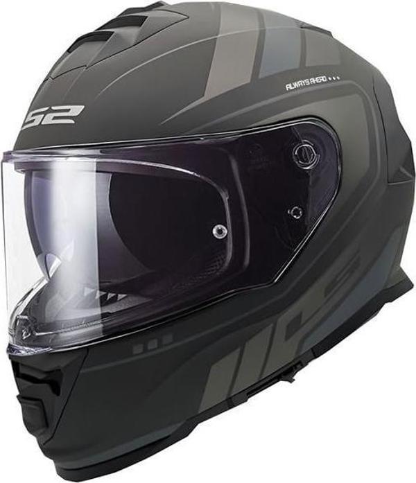 Ls2 Storm 2 Fıst Kapalı Kask Mat Siyah SMALL - Image 1