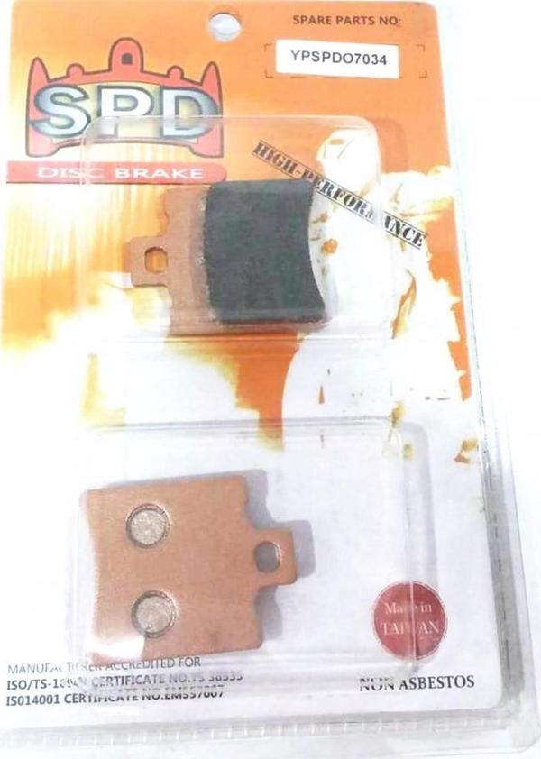 Spd Fren Balatası 7034  (gold 098) Gılera Runner 180 Arka - Image 1