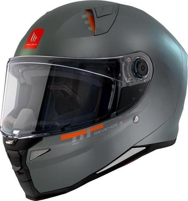 Mt Revenge 2 S A12 Kapalı Kask Nardo Gri 2X-LARGE - Image 1