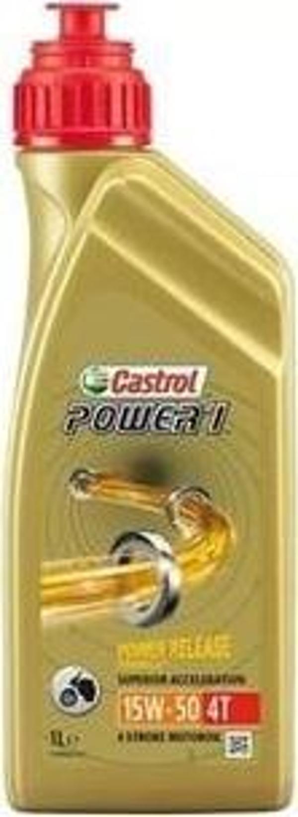 Castrol 4t Power 1 15w50 1lt - Image 1