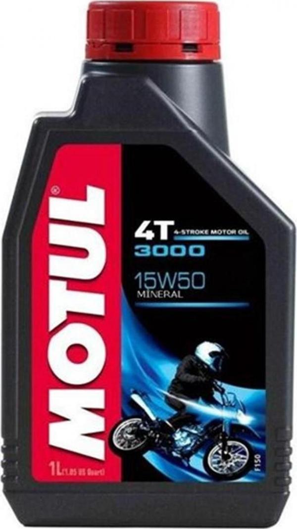 Motul Motor Yağı 3000 15w50 4t 1lt - Image 1