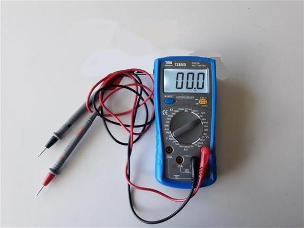 Motospartan Akü Kutup Başı Kontrol Cihazı Dıgıtal ( Avometre - Multimetre ) - Image 1