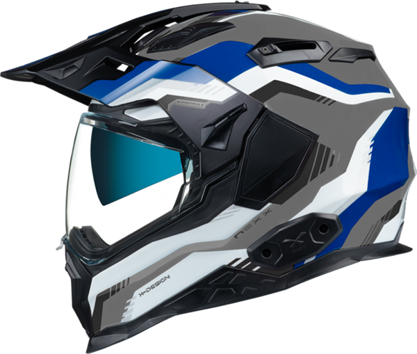Nexx X.wed 2 Columbus Kapalı Kask Mavi-gri SMALL - Image 1