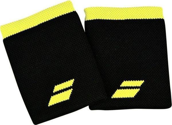 Babolat Logo Jumbo Siyah Sarı Tenis Bileklik 5UA1262-2015 - Image 1