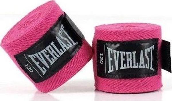 Everlast 120 Handwrap 305 Cm Pembe Boks Bandajı P00003248 - Image 1