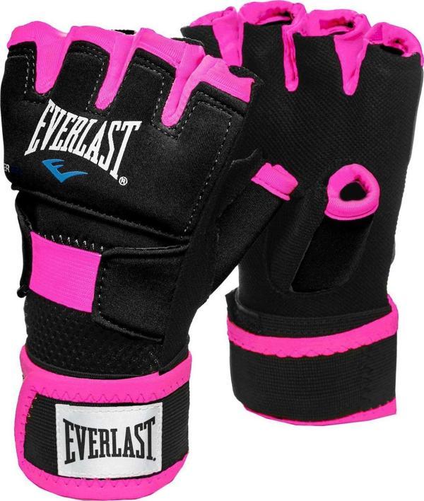 Everlast Evergel Hand Wraps S/M Siyah Pembe Boks Eldiveni 723781-70-84 - Image 1