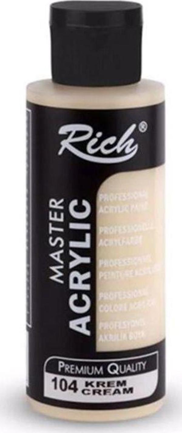 Master Acrylic Akrilik Boya 104 Krem 120 Cc - Image 1