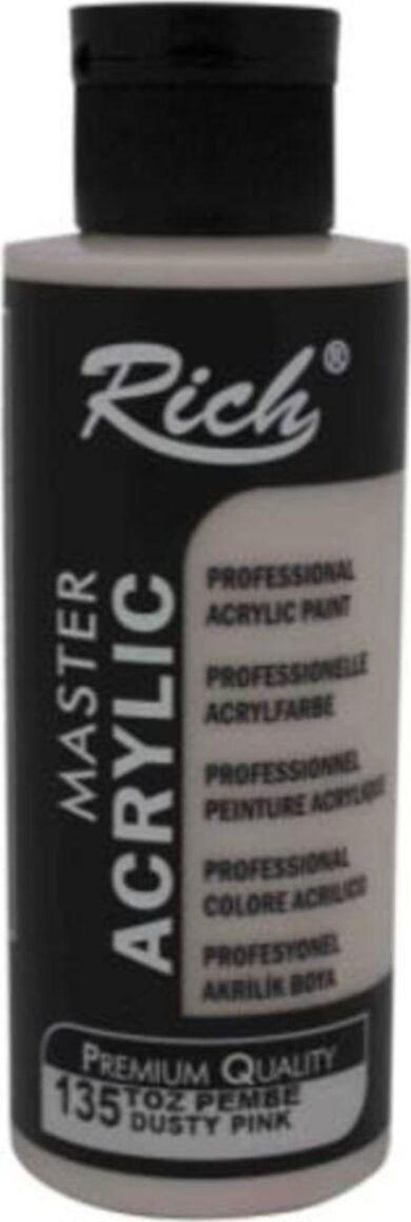Master Acrylic Akrilik Boya 135 Toz Pembe 120 Cc - Image 1