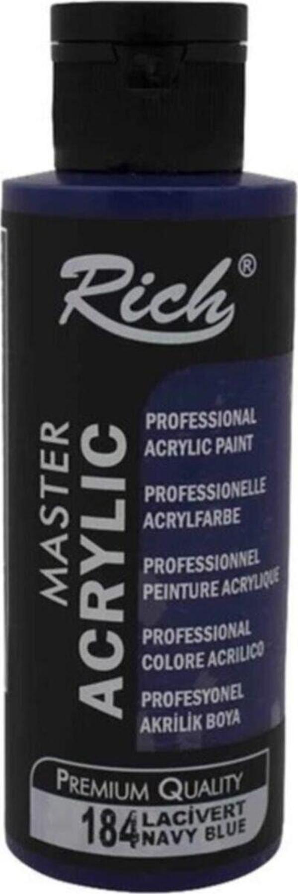 Master Acrylic Akrilik Boya 184 Lacivert 120 Cc - Image 1