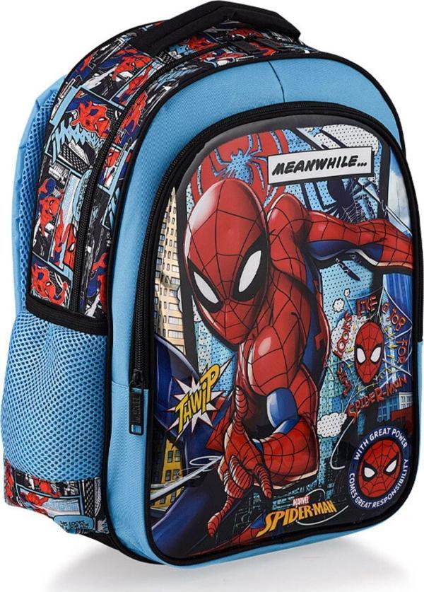Frocx Lisanslı Spiderman Due Meanwhile Erkek Çocuk İlkokul Çantası 32X40X14cm - Image 1
