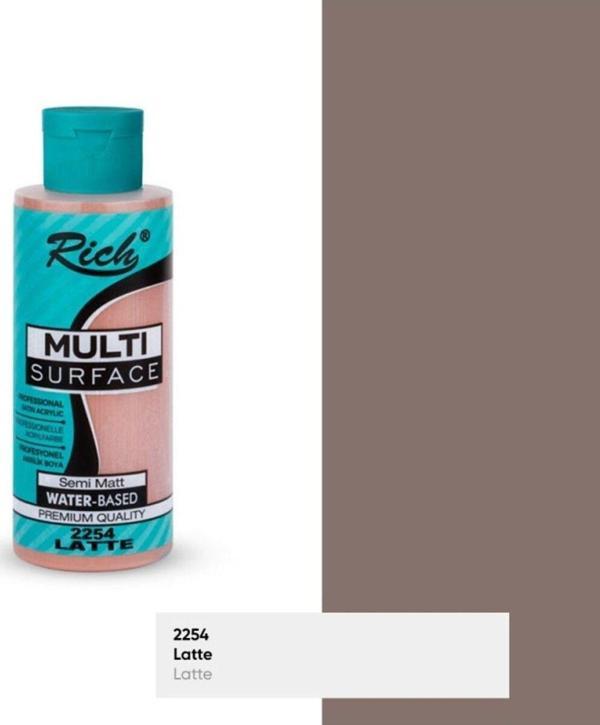 Multi Surface 2254 Latte Akrilik Boya 120cc - Image 1