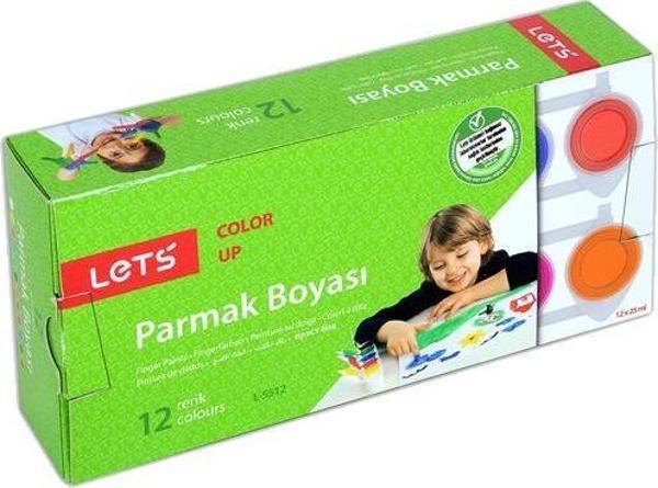 Lets Parmak Boyası 25 ML 12 Renk L-5512 - Image 1