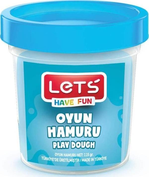 Lets Tek Renk Oyun Hamuru Mavi 115 Gr - Image 1