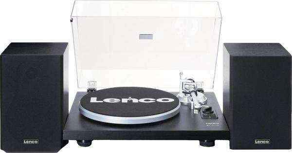 Lenco Bluetooth Pikap Ls-500BK Siyah Harici Hoparlörlü - Image 1