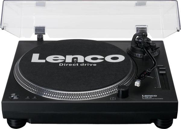 Lenco L-3818BK Pikap Yüksek Kalite mmc Kartuşlu Plak Çalar - Image 1