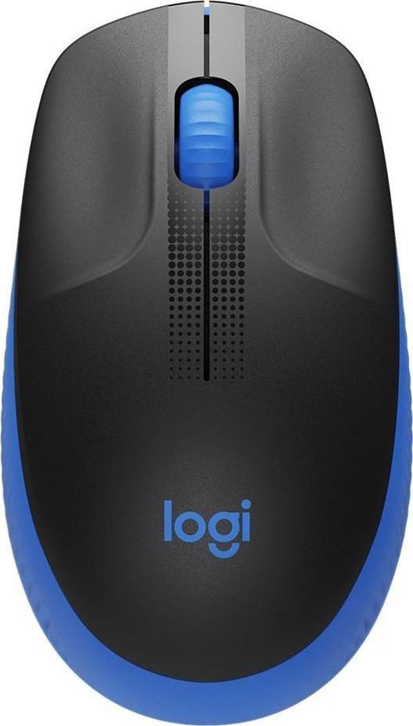 Logitech 910-005907 M190 Kozak Blue Büyük Boy Kablosuz Mouse Optik 1000 Dpı Buton - Image 1