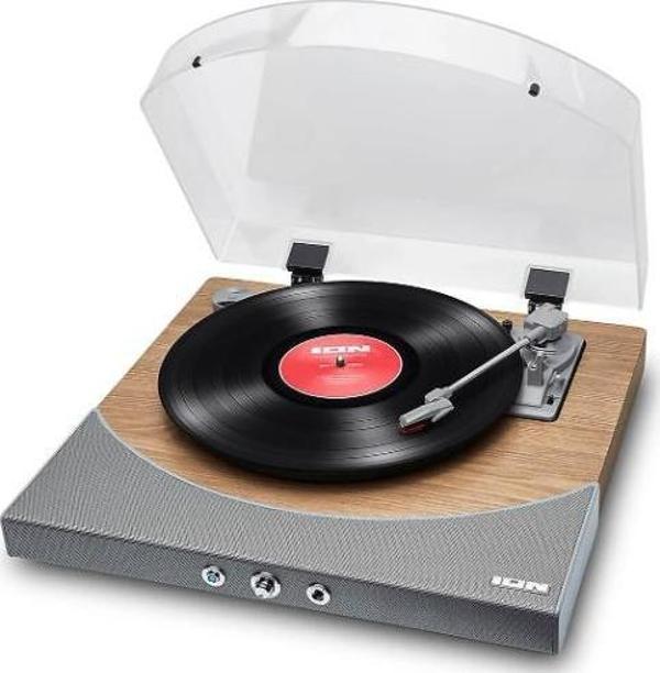 Ion Premier Lp Bluetooth Hoparlörlü Ahşap Pikap - Image 1