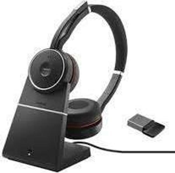 Jabra Evolve 75 Duo Şarj Üniteli Usb Nc Kablosuz Kulaklık - Image 1