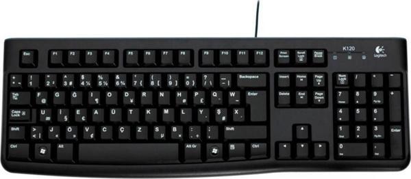 Logitech 920-004163 K120 F Usb Siyah Kablolu Klavye - Image 1