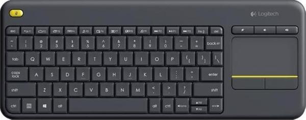 Logitech K400 Plus 920-007149 Siyah Smart TV Kablosuz Klavye - Image 1