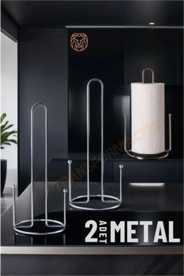 Toptan Bulurum Transformacion Kağıt Havlu Tutucu Metal 2 Adet 719902 - Image 1