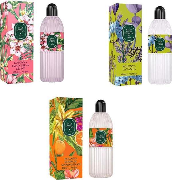 Eyüp Sabri Tuncer Kolonya Bodrum Mandalinası, Japon Kiraz Çiçeği ve Lavanta - Image 1