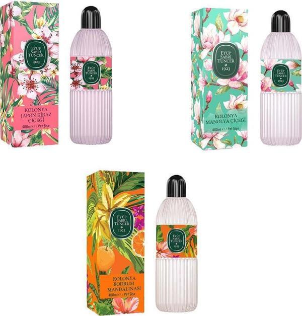 Eyüp Sabri Tuncer Kolonya Bodrum Mandalinası, Japon Kiraz Çiçeği ve Manolya Çiçeği - Image 1