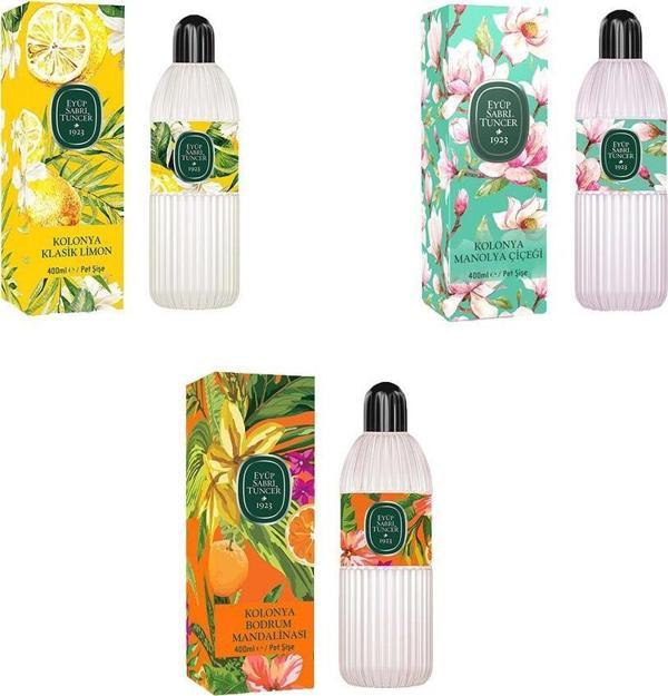 Eyüp Sabri Tuncer Kolonya Bodrum Mandalinası, Klasik Limon ve Manolya Çiçeği - Image 1