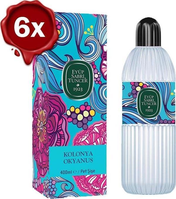Eyüp Sabri Tuncer Okyanus Kolonyası Pet Şişe 400 ml x 6 - Image 1