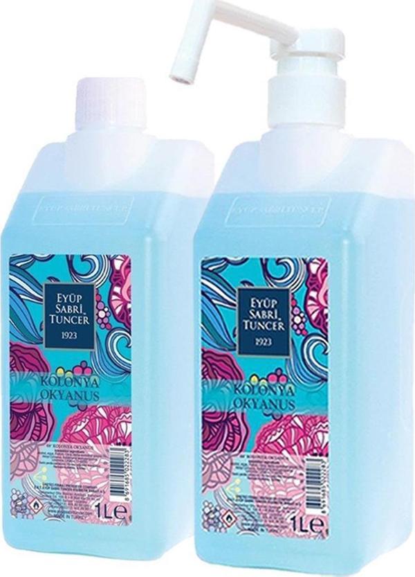 Eyüp Sabri Tuncer Okyanus Kolonyası Sprey ve Yedek Şişe (2 x 1 Lt) - Image 1