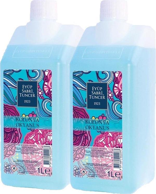 Eyüp Sabri Tuncer Okyanus Kolonyası Yedek Şişe 1 lt x 2 Adet - Image 1